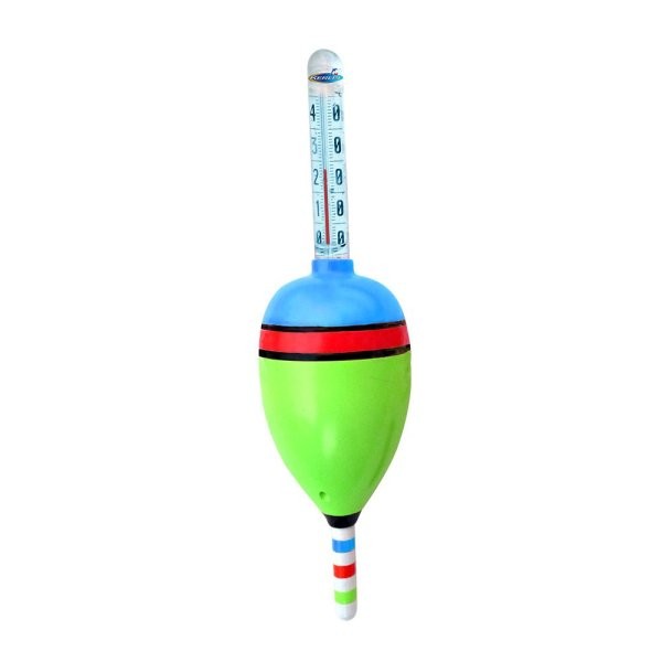 Thermomètre de Piscine Flottant Pêcheur 3 coloris 