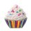 Cup cake Géant flottant 1.42x1.35m