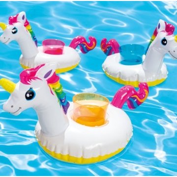 Porte boisson licorne (x3)