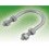 Bride de fixation tubes acier zingué l32mm M8 x 2