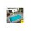 Piscine Bois rect AZURA 300X430 H1.26m Liner bleu