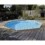 Piscine Bois octo OCEA Ø510 H120 Liner bleu