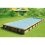 Piscine Bois rect LINEA 500X1100 H140 Liner Bleu