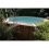 Piscine Bois octo OCEA Ø580 H130 Liner bleu